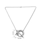 Royal Bali Collection - D'Joy Sterling Silver Dragon Necklace (Size - 20), Silver Wt. 10.20 Gms_8601532_6
