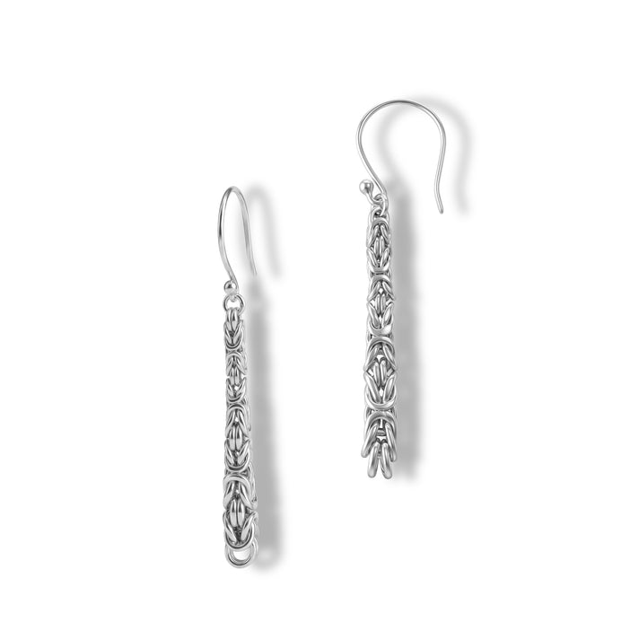 D'Joy Sterling Silver Borobudur Earring with Hook 8601562 1