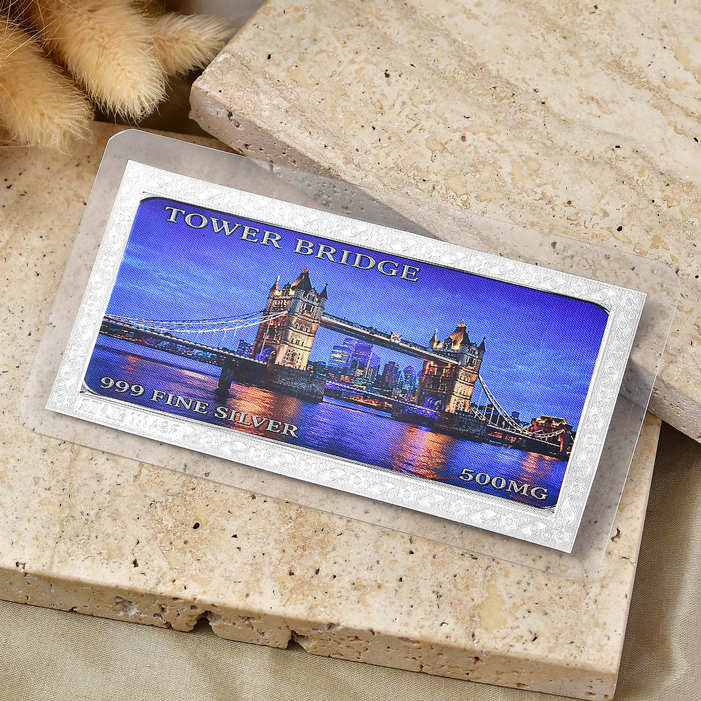 Sterling Silver (99.9% Purity) Tower Bridge Collectible_8604338_1