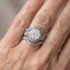 D'Joy Moissanite Ring Sterling Silver  2.900  Ct._8604404_1