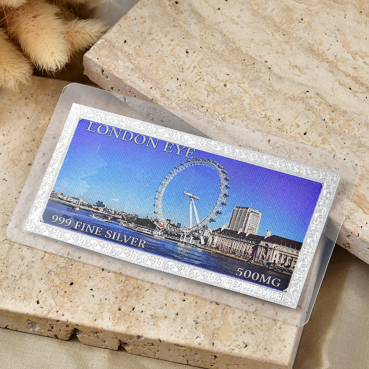 Sterling Silver (99.9% Purity) London Eye Collectible V32514334 2