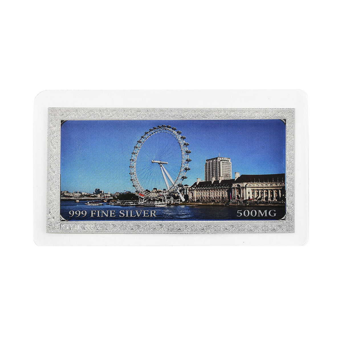 Sterling Silver (99.9% Purity) London Eye Collectible V32514334 4