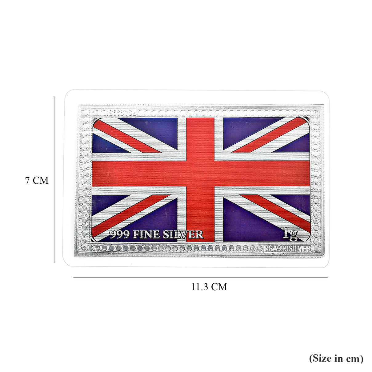 Sterling Silver (99.9% Purity) Flag Collectible 8604427 6