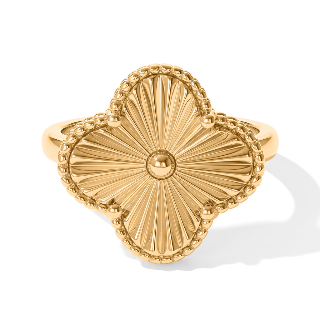 EverTrue in 18K YG Plating Floral Ring Pure : Natural : Bronze : Standard_8606382