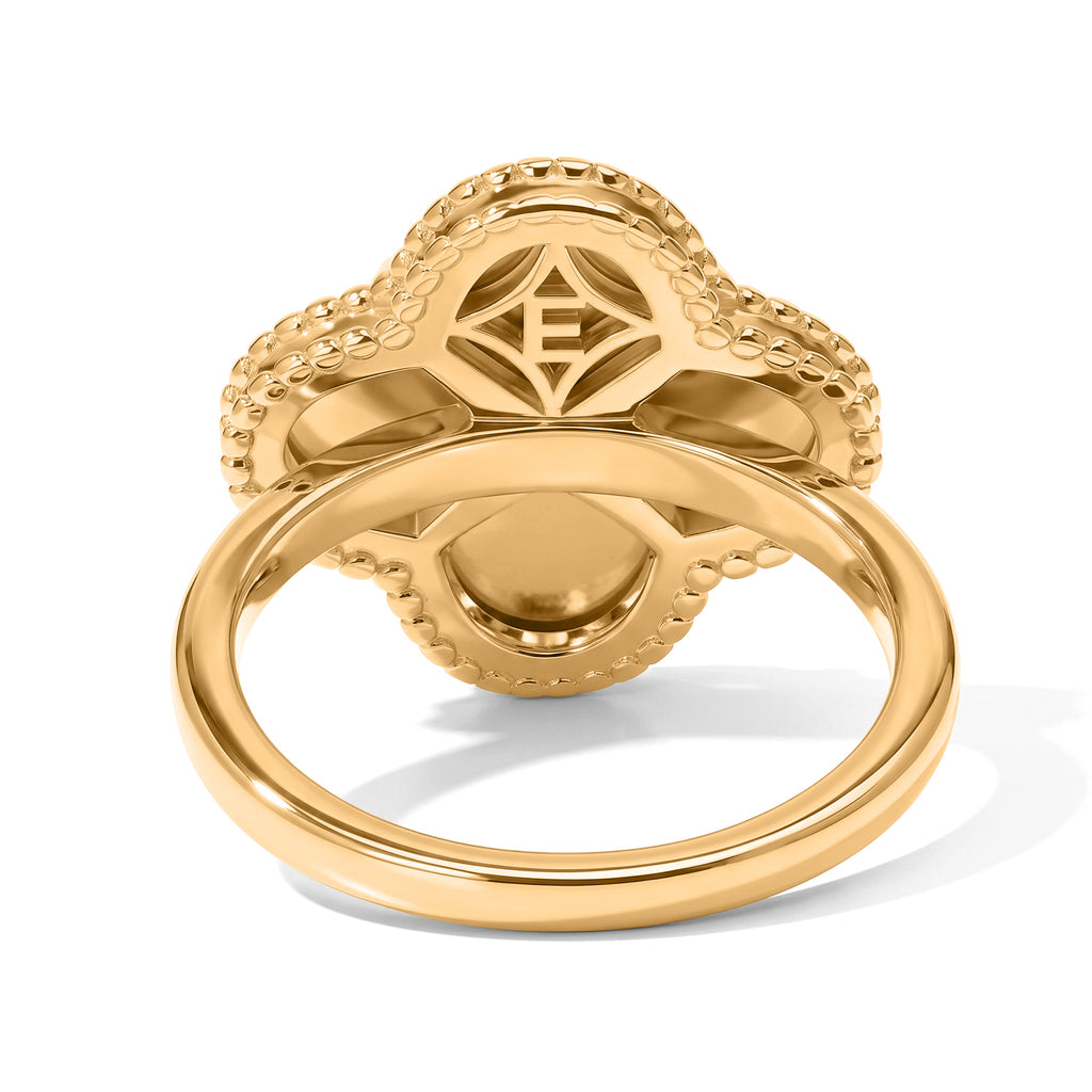 EverTrue in 18K YG Plating Floral Ring Pure : Natural : Bronze : Standard_8606382_4