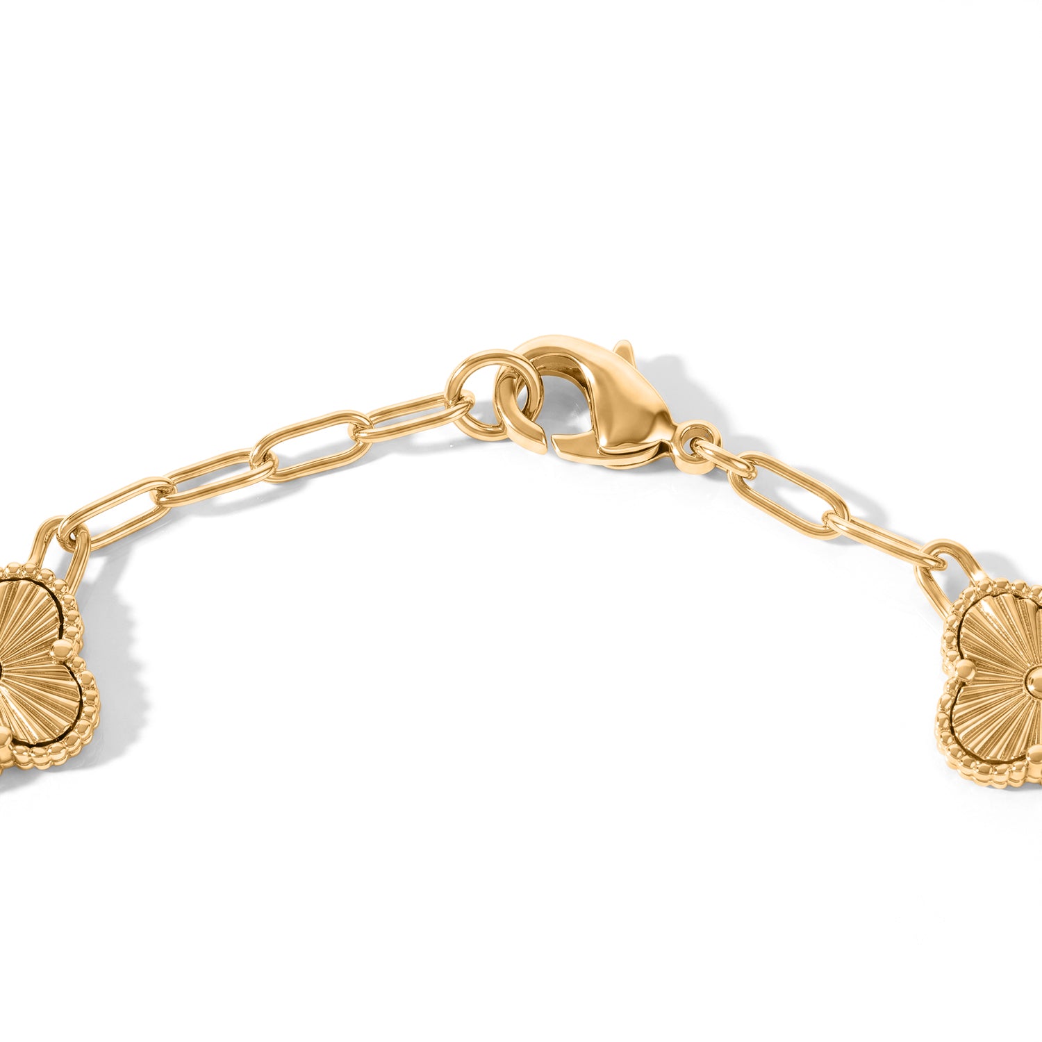 EverTrue Bronzella Collection - Station Bracelet (Size - 7.5) in Yellow Gold Tone 8607543 3