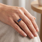 D'Joy - Ceylon Color Quartz Ring in Yellow Gold Plated Sterling Silver 3.14 Ct._8607549_1