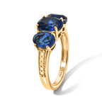 D'Joy - Ceylon Color Quartz Ring in Yellow Gold Plated Sterling Silver 3.14 Ct._8607549_3