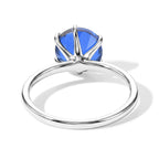 Ceylon Color Quartz Solitaire Ring in Platinum Overlay Sterling Silver 2.30 Ct._8607551_4