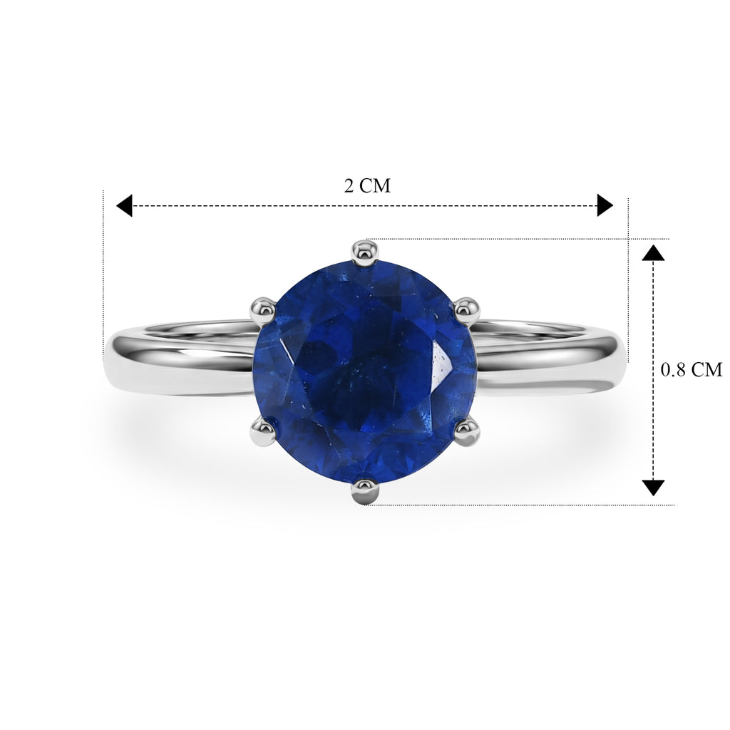 Ceylon Color Quartz Solitaire Ring in Platinum Overlay Sterling Silver 2.30 Ct._8607558_5