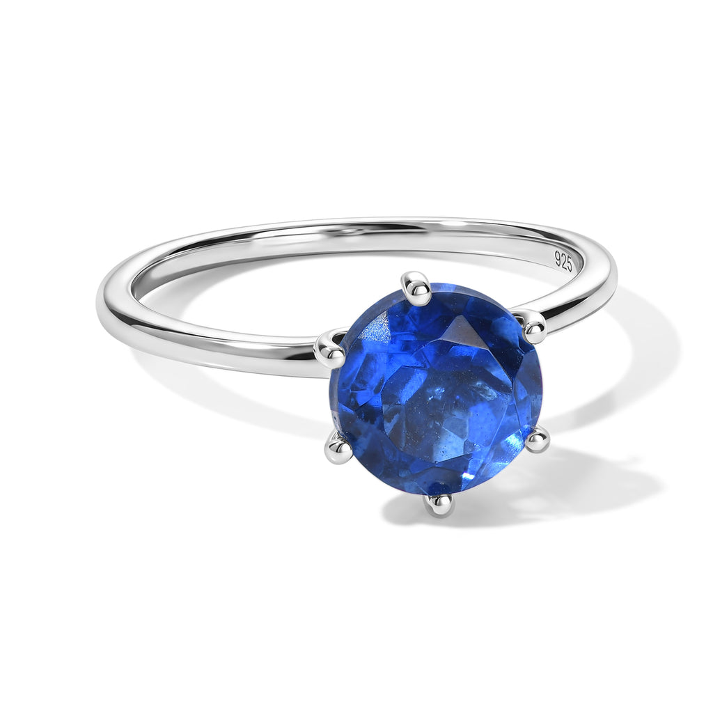 Ceylon Color Quartz Solitaire Ring in Platinum Overlay Sterling Silver 2.30 Ct._8607559