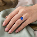 Ceylon Color Quartz Solitaire Ring in Platinum Overlay Sterling Silver 2.30 Ct._8607559_1