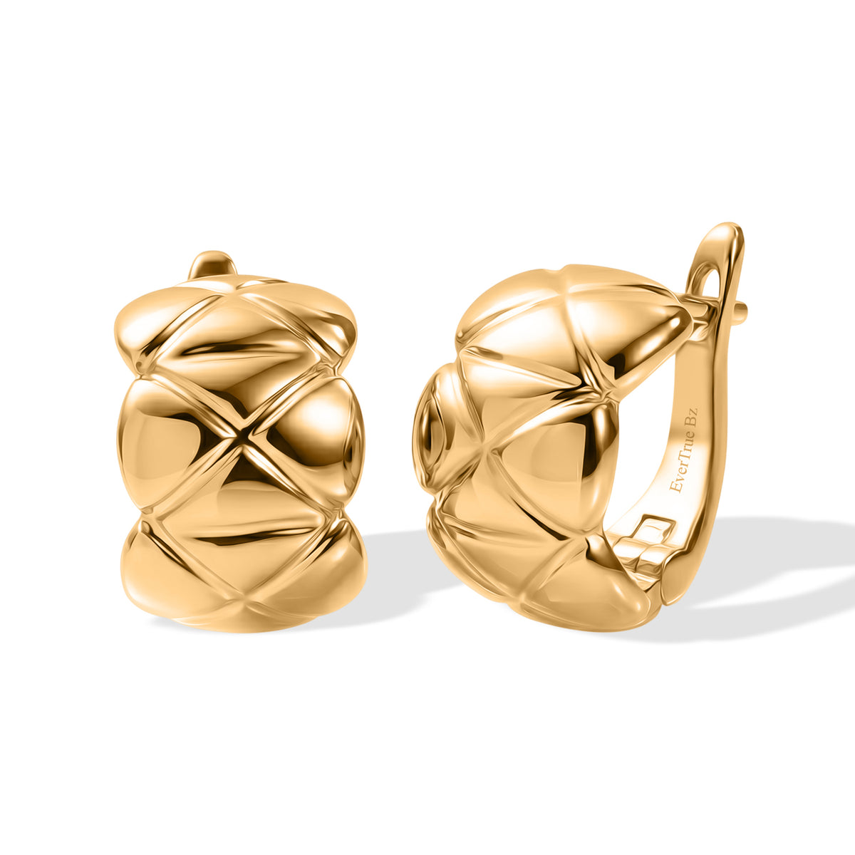 EverTrue Bronzella Collection - Hoop Earring in 18K Gold Plating V32529418 0