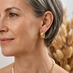 EverTrue Bronzella Collection - Hoop Earring in 18K Gold Plating_8607570_2