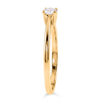 Luxuriant - Lab Grown Diamond (SI/G-H) Solitaire Band Ring in 18K Vermeil Yellow Gold Plated Sterling Silver 0.25 Ct._8607682_6
