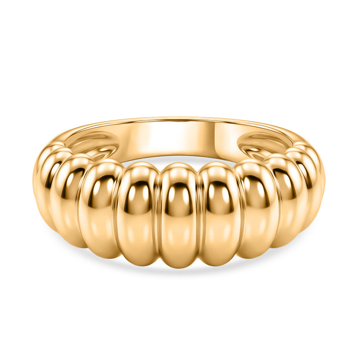 EverTrue Bronzella Collection - Scalloped Ring in 18K Gold Plating 8607782 1