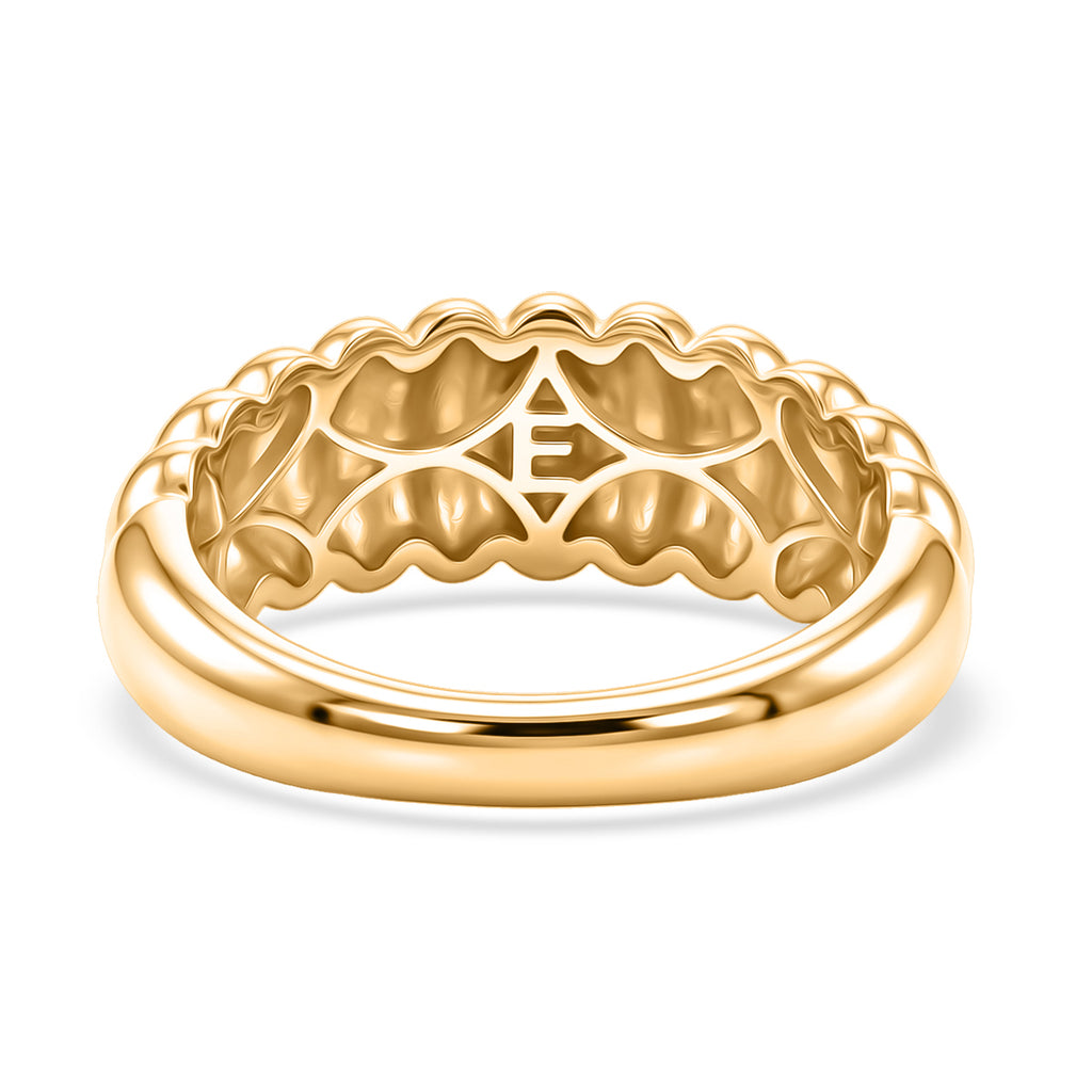 EverTrue Bronzella Collection - Scalloped Ring in 18K Gold Plating_8607786_4
