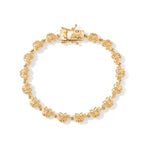 EverTrue Bronzella Collection - Butterfly Bracelet (Size - 7.5) with GB Lock Box in Yellow Gold Tone_8607790