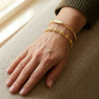 EverTrue Bronzella Collection - Butterfly Bracelet (Size - 7.5) with GB Lock Box in Yellow Gold Tone_8607790_2