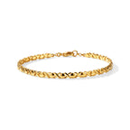 EverTrue Bronzella Collection - Cross Link Bracelet (Size - 7.5) in Yellow Gold Tone_8607792