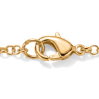 EverTrue Bronzella Collection - Heart Link Necklace (Size - 20) in Yellow Gold Tone_8607839_3