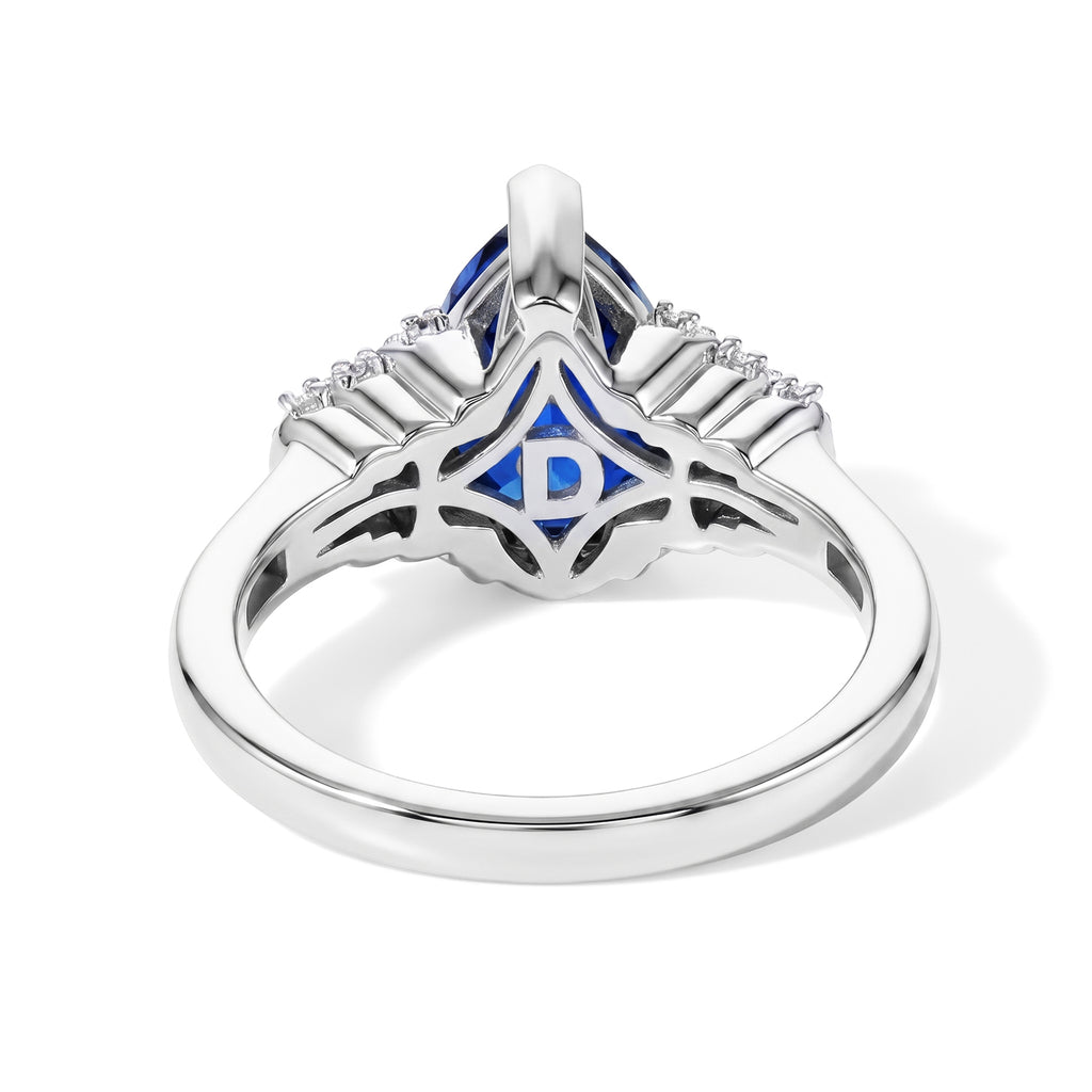D'Joy - Ceylon Color Quartz & White Zircon Ring in Platinum Overlay Sterling Silver 2.35 Ct._8607892_4