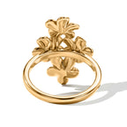 EverTrue Bronzella Collection - Floral Ring in 18K Gold Plating_8608104_4