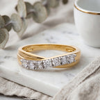 Luxuriant - Lab Grown Diamond (SI/G-H) Ring in 18K Vermeil Yellow Gold Plated Sterling Silver 0.50 Ct._8608754_2