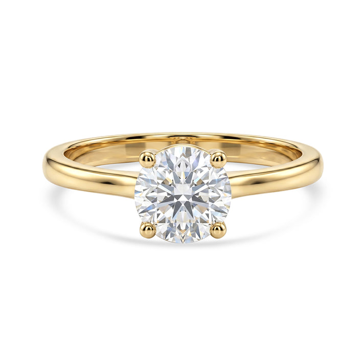 Luxuriant - 9K Yellow Gold SGL Certified Lab Grown Diamond (SI-G-H) Solitaire Ring 1.08 Ct. 8609030 1