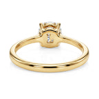 Luxuriant - 9K Yellow Gold SGL Certified Lab Grown Diamond (SI/G-H) Solitaire Ring 1.08 Ct._8609030_4