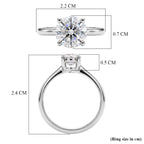Luxuriant - 9K White Gold SGL Certified Lab Grown Diamond (SI/G-H) Solitaire Ring 1.07 Ct._8609091_5
