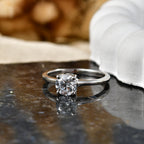 Luxuriant - 950 Platinum IGI Certified Lab Grown Diamond (VS/E-F) Solitaire Ring 1.00 Ct, Platinum Wt.4.70 Gms_8609105_2