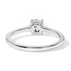 Luxuriant - 950 Platinum IGI Certified Lab Grown Diamond (VS/E-F) Solitaire Ring 0.50 Ct, Platinum Wt. 3.65 Gms_8609146_4