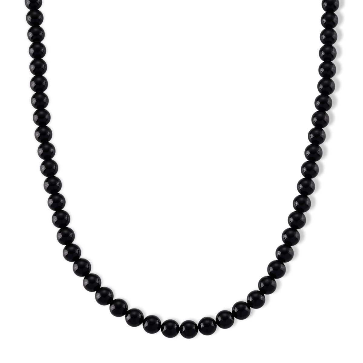 Black Tourmaline Adjustable Necklace (Size - 18+2 Ext) 260.00 Ct. 8610448 0