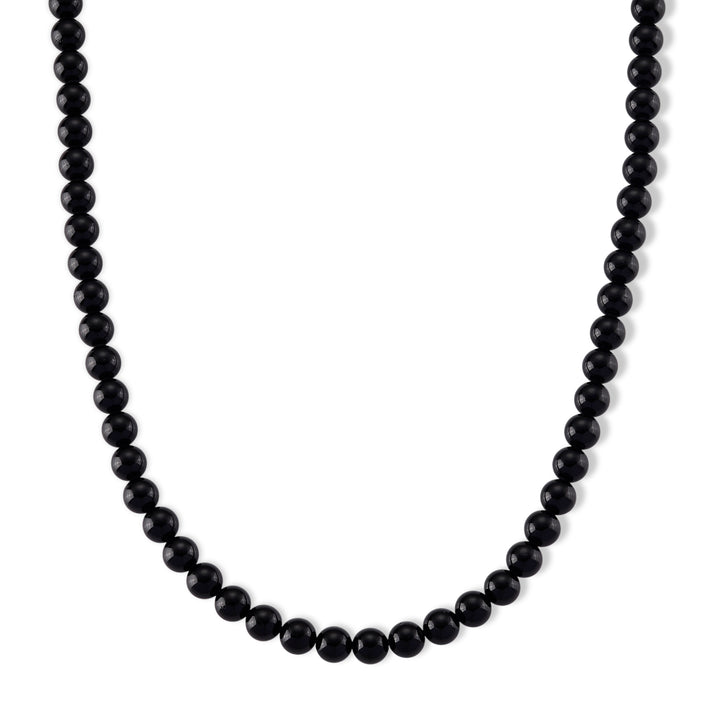 Black Tourmaline Adjustable Necklace (Size - 18+2 Ext) 260.00 Ct. 8610448 1