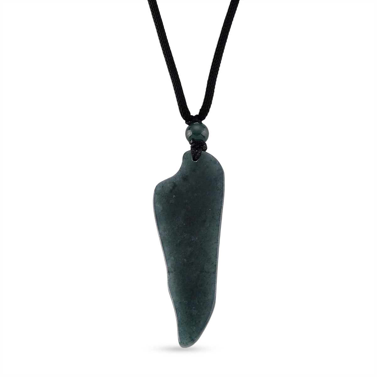 Natural Jade Adjustable Angel Wing Necklace (Size - 28) 38.00 Ct. V32514485 5