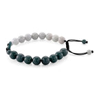 Natural Olmec Jade & White Jade Adjustable Dual-Sided Bracelet (Size - 6.5 to 9.5) 100.00 Ct._8611194_3