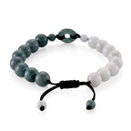 Natural Olmec Jade & White Jade Adjustable Dual-Sided Bracelet (Size - 6.5 to 9.5) 100.00 Ct._8611194_4