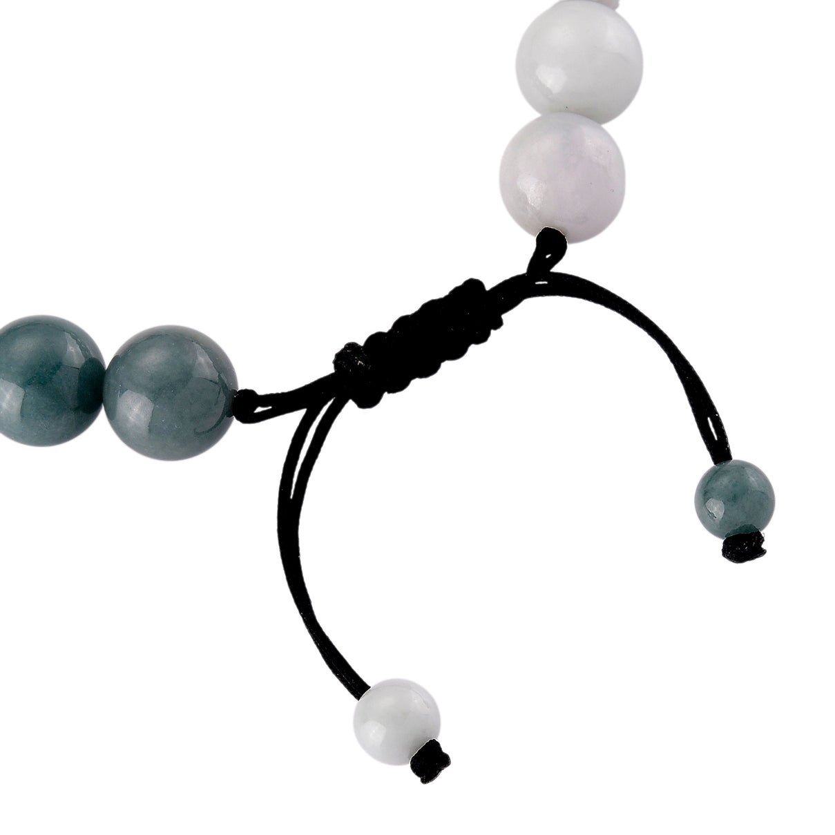 Natural Olmec Jade &amp; White Jade Adjustable Dual-Sided Bracelet (Size - 6.5 to 9.5) 100.00 Ct. 8611194 6