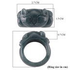 Natural Olmec Jade Maneki-Neko Ring (Size - Q) 30.00 Ct._8611268_5