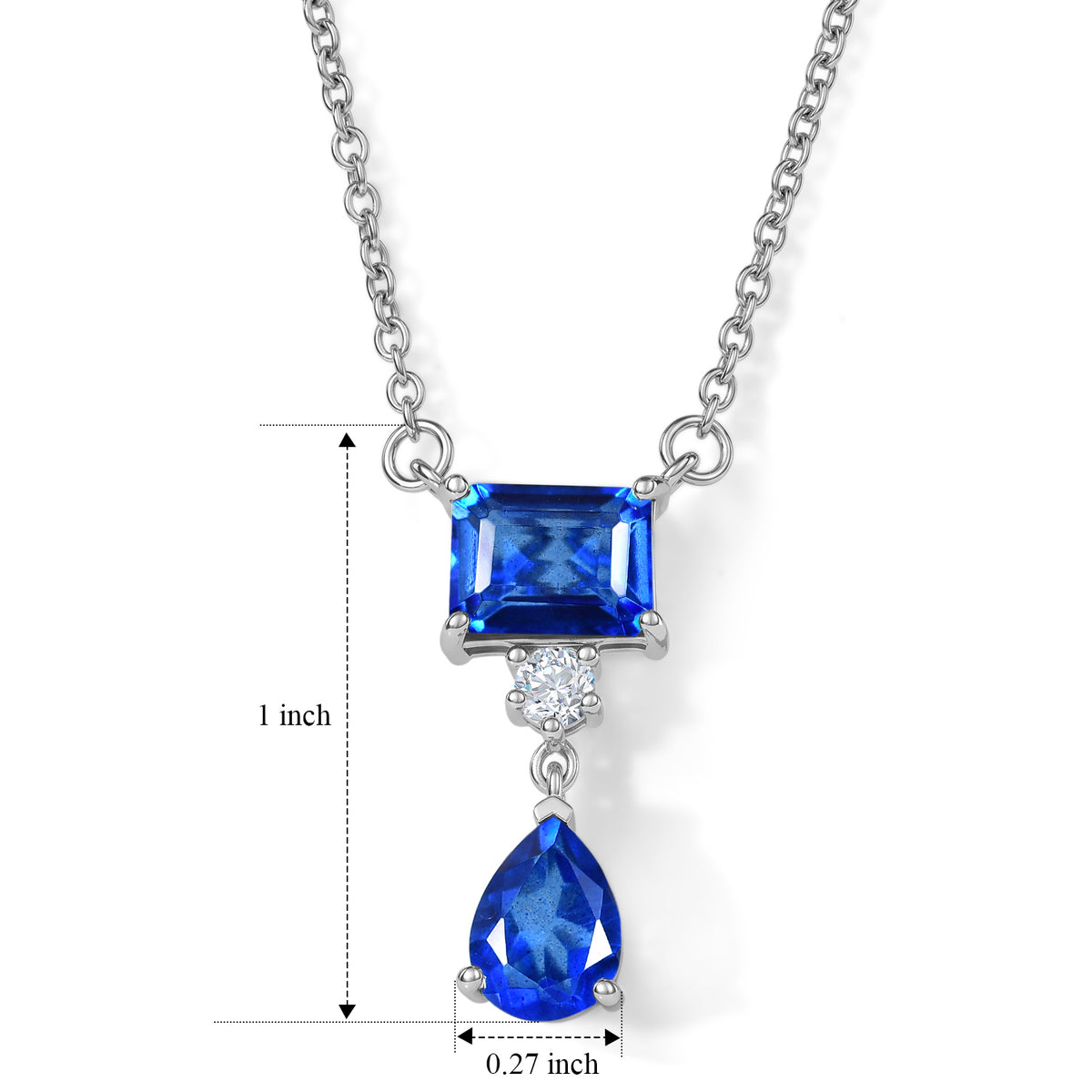 D'Joy Ceylon Colour Quartz and White Topaz Necklace V32513658 3