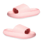 Kendal Womens Thick Chunky Sole Cloud Slides (Size Medium 5-6) - Pink_8612063