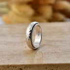 D'Joy - Rhodium Overlay Sterling Silver Band Ring_8612469_2