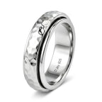 D'Joy - Rhodium Overlay Sterling Silver Band Ring_8612469_3