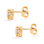 D'Joy - GRA Certified (D-VVS1) Moissanite Solitaire Stud Earring with Push Post in Yellow Gold Plated Sterling Silver 1.50 Ct._8612488_3