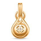 D'Joy - GRA Certified (D-VVS1) Moissanite Solitaire Pendant in Yellow Gold Plated Sterling Silver_8612949_4