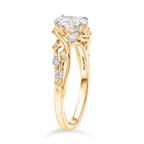 Luxuriant - SGL Certified Lab Grown Diamond (SI/G-H) Ring in 18K Vermeil Yellow Gold Plated Sterling Silver 1.30 Ct._8613531_4