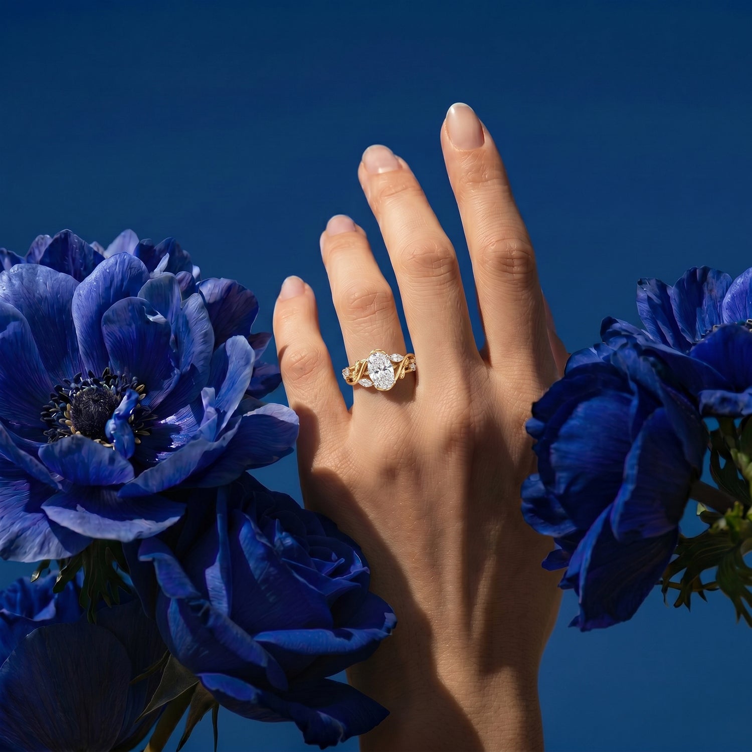 Luxuriant - SGL Certified Lab Grown Diamond (SI/G-H) Ring in 18K Vermeil Yellow Gold Plated Sterling Silver 1.30 Ct. 8613531 6