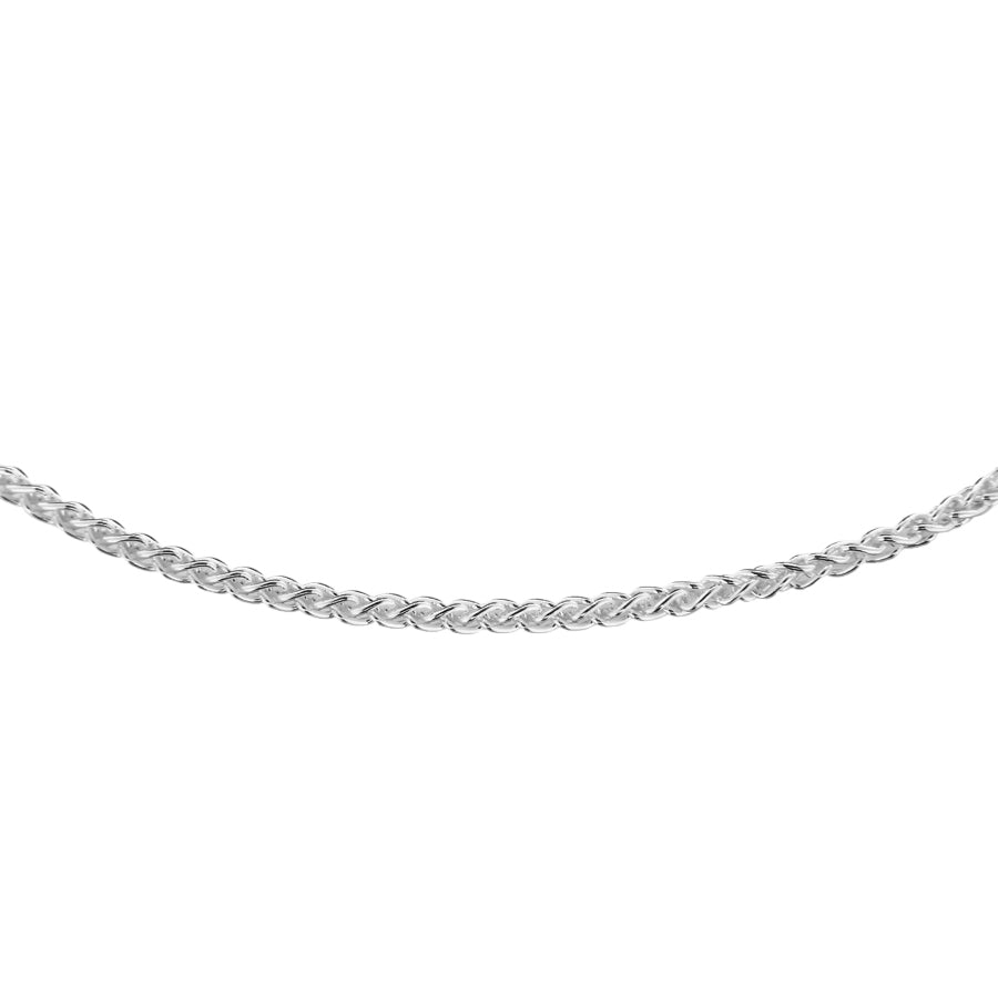 Pick of the Show Sterling Silver Spiga Necklace (Size - 36) with Spring Ring Clasp V32515850 0