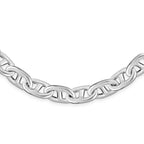BRAND NEW - Italian Sterling Silver Rambo Chain (Size - 20) with Lobster Clasp, Silver Wt. 34.00 Gms_8613727